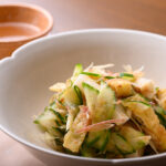 かまぼこと油揚げのおかか和え